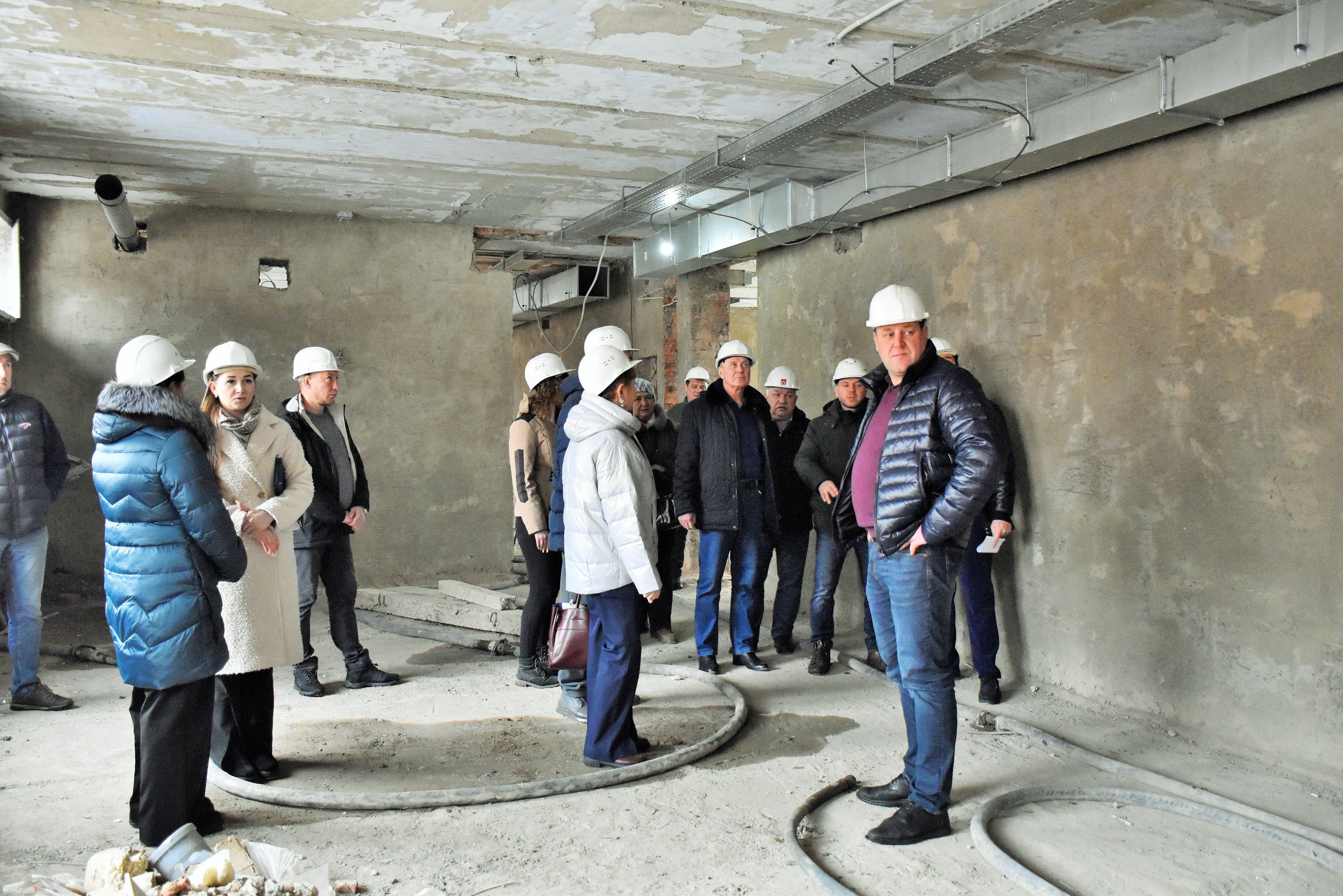 Мониторинг капитального ремонта 2 корпуса гимназии № 6